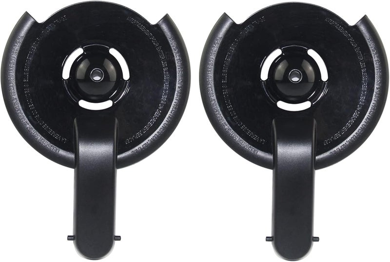 Sendextra 2-PACK Replacement Carafe Lid ONLY for Mr. Coffee 12 Cup Glass Coffee Carafe Pot, Part# 112435001000 - Image 1